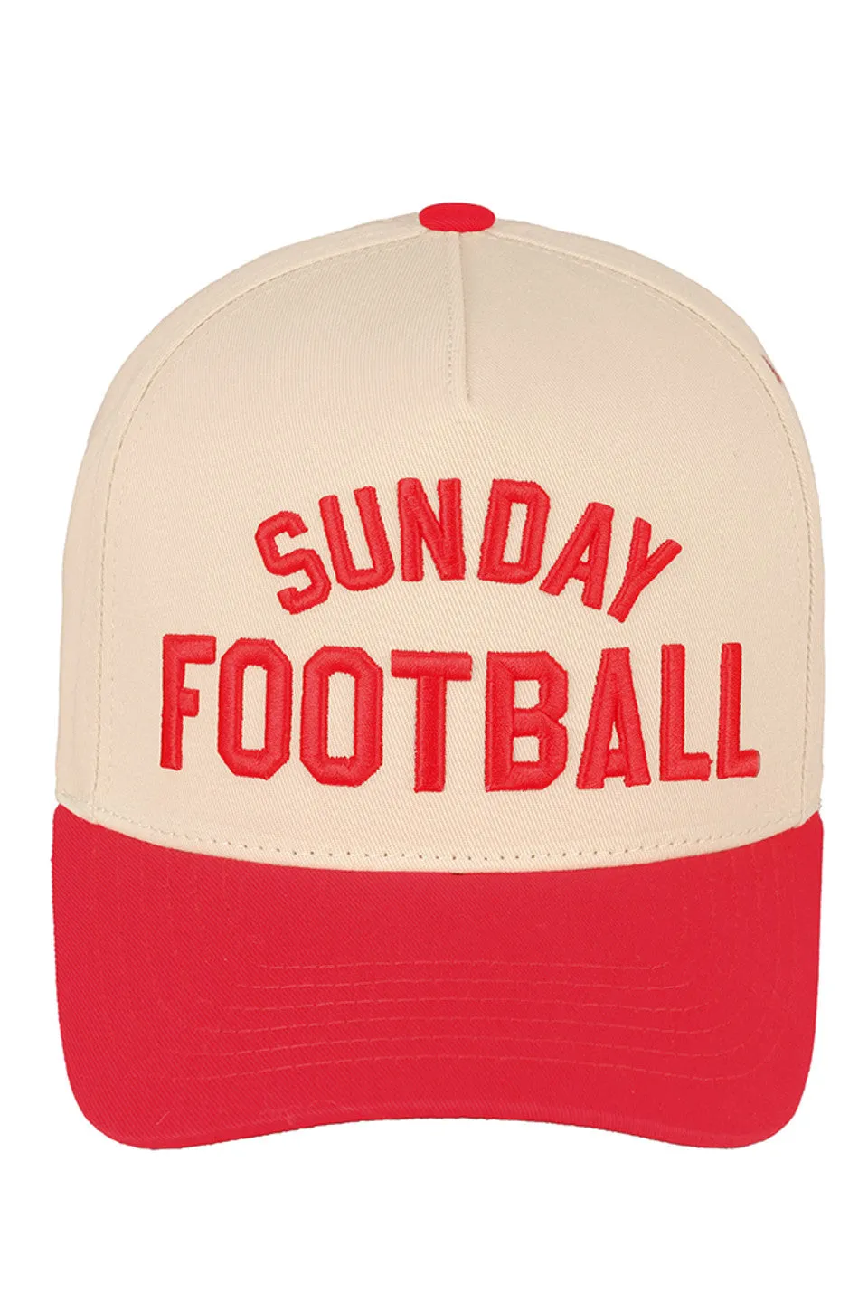 C.C SUNDAY FOOTBALL Embroidered Trucker Cap sold by Charming Charlie product image thumbnail 2