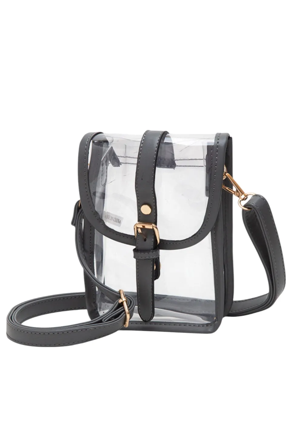 Clear Crossbody Stadium Concert Transparent Bag sold by Charming Charlie product image thumbnail 4