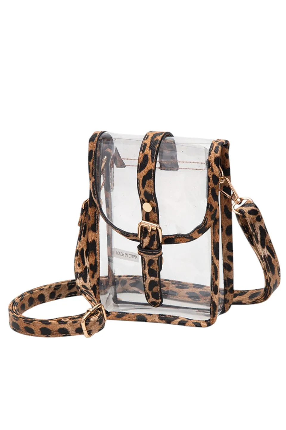 Clear Crossbody Stadium Concert Transparent Bag sold by Charming Charlie product image thumbnail 5