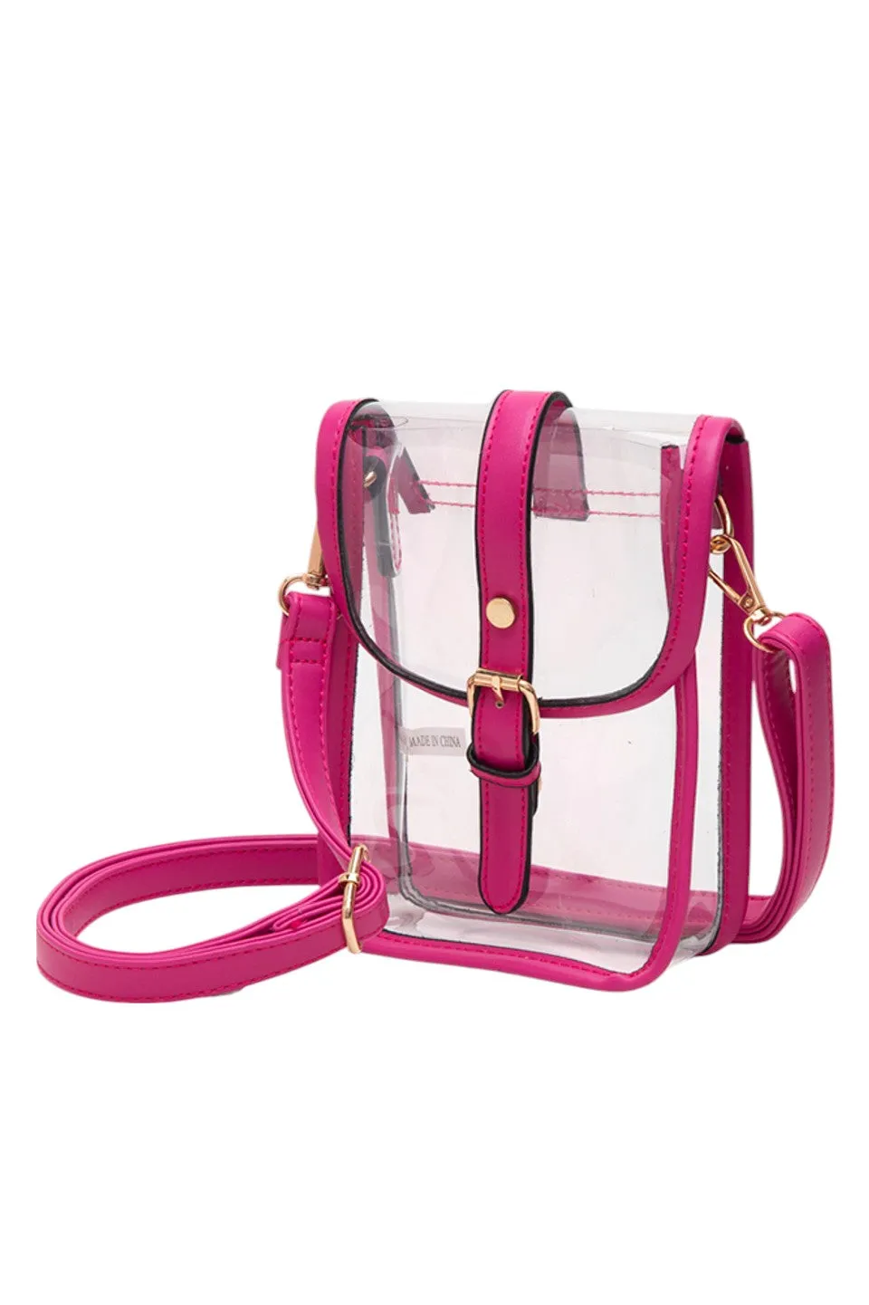 Clear Crossbody Stadium Concert Transparent Bag sold by Charming Charlie product image thumbnail 2