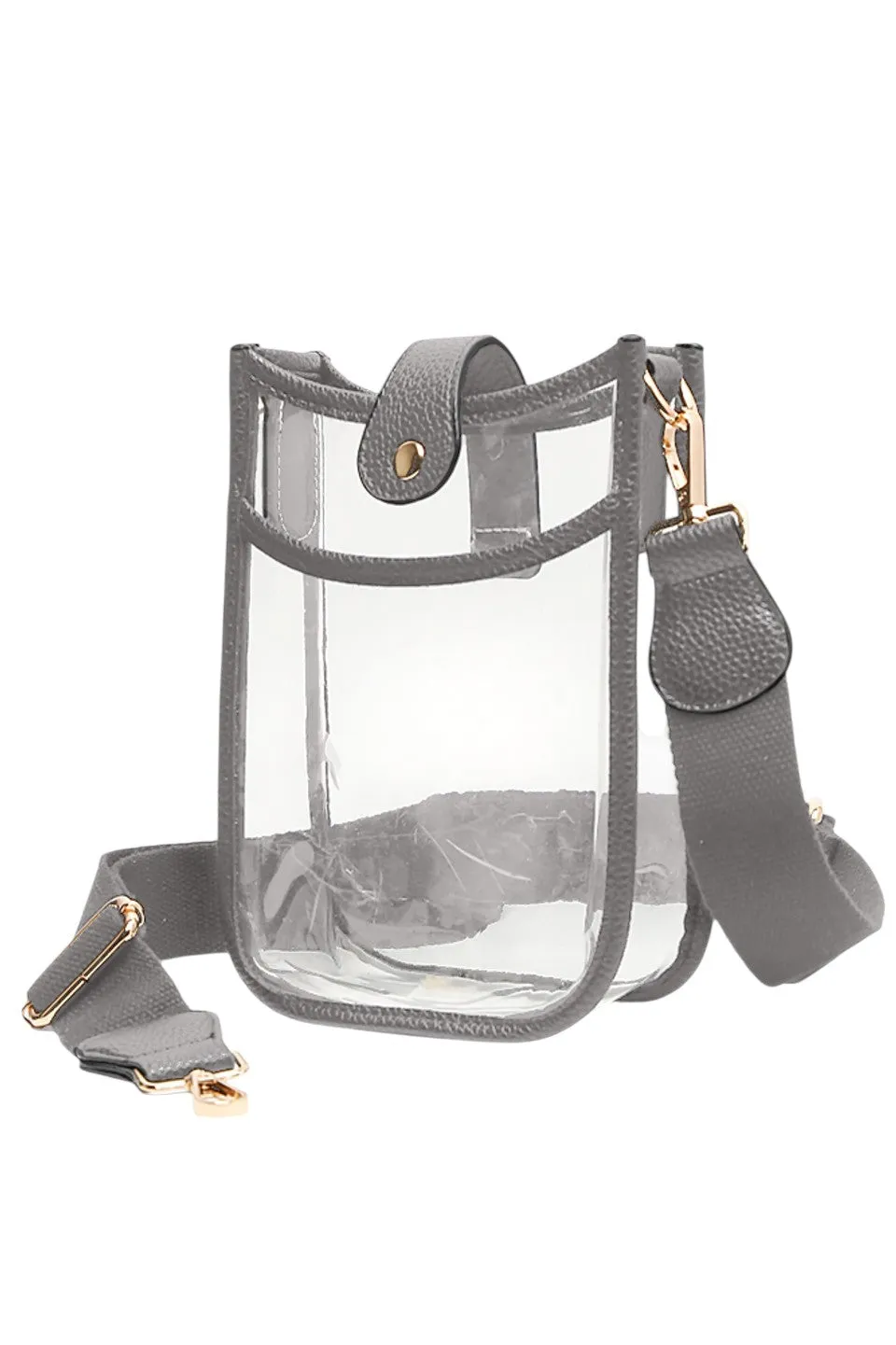 Clear Stadium Crossbody Mini Bag sold by Charming Charlie product image thumbnail 3