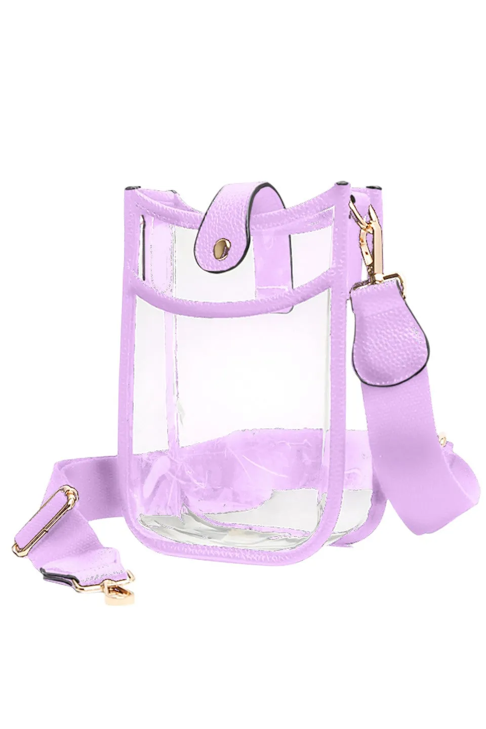 Clear Stadium Crossbody Mini Bag sold by Charming Charlie product image thumbnail 5