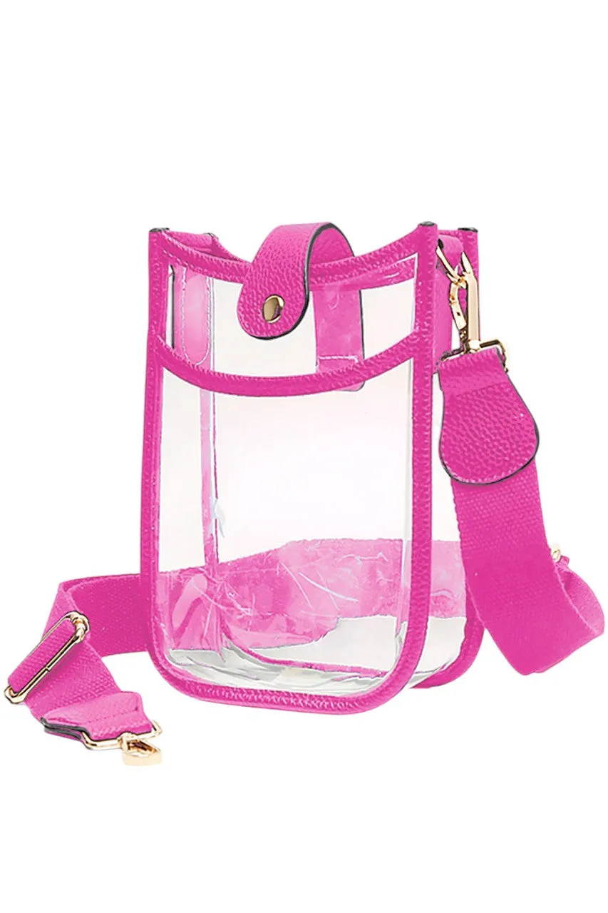 Clear Stadium Crossbody Mini Bag sold by Charming Charlie product image thumbnail 2