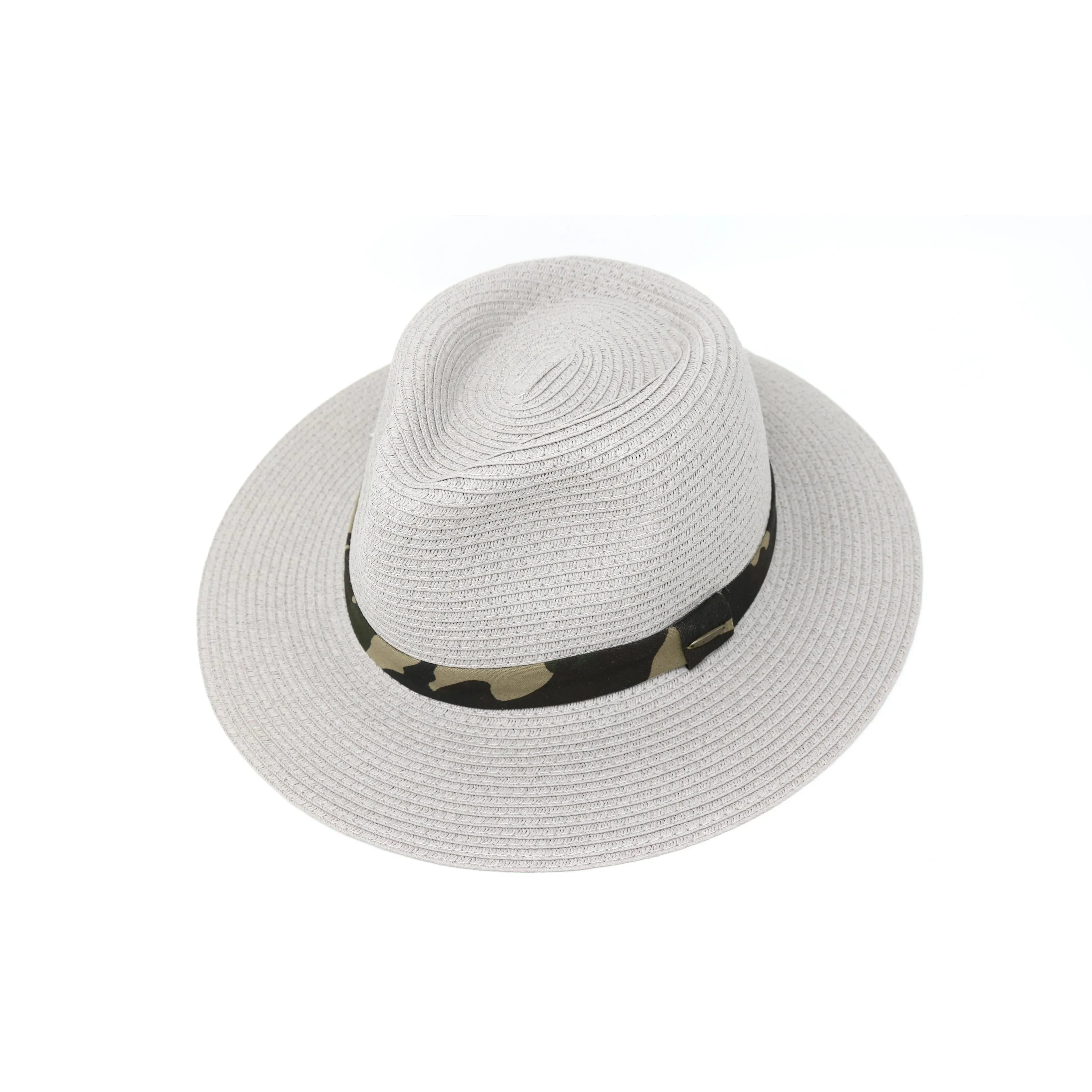 C.C Braided Camouflage Panama Hat sold by Charming Charlie