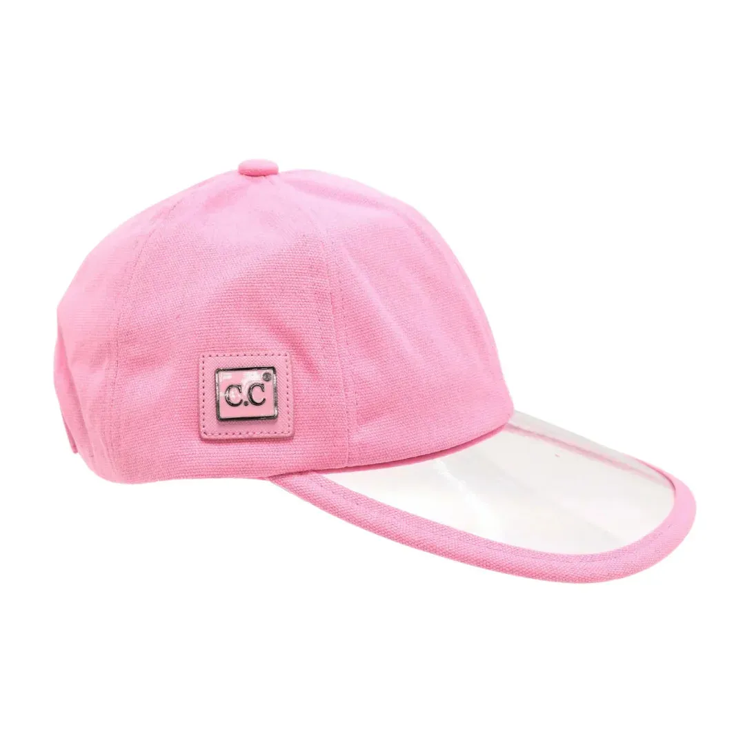 Canvas C.C Ball Cap with PVC Brim sold by Charming Charlie product image thumbnail 2