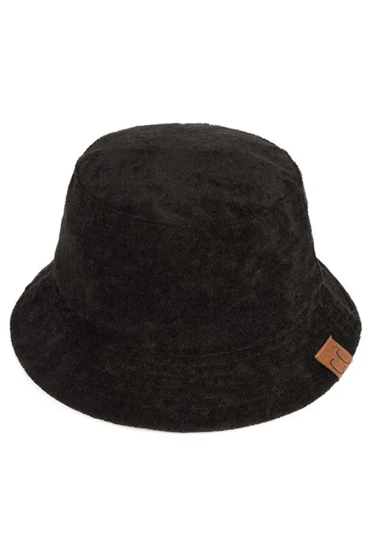 C.C TERRY CLOTH BUCKET HAT sold by Charming Charlie