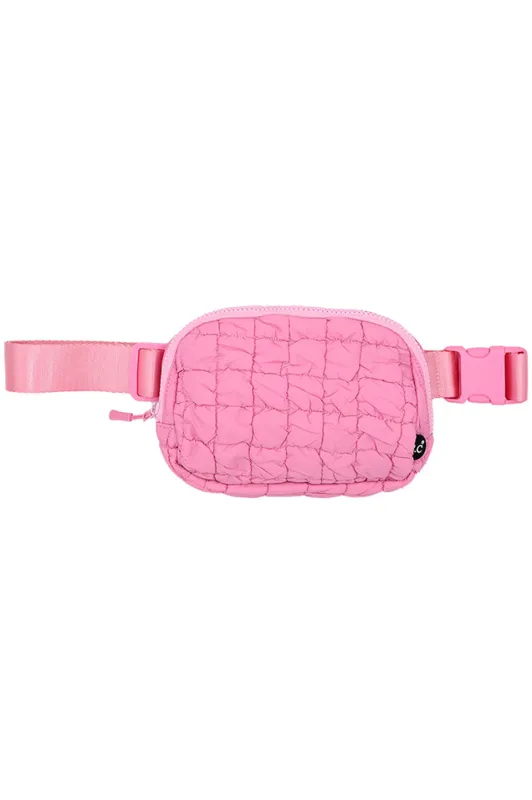 C.C Quilted Puffer Fanny Pack made by Charming Charlie