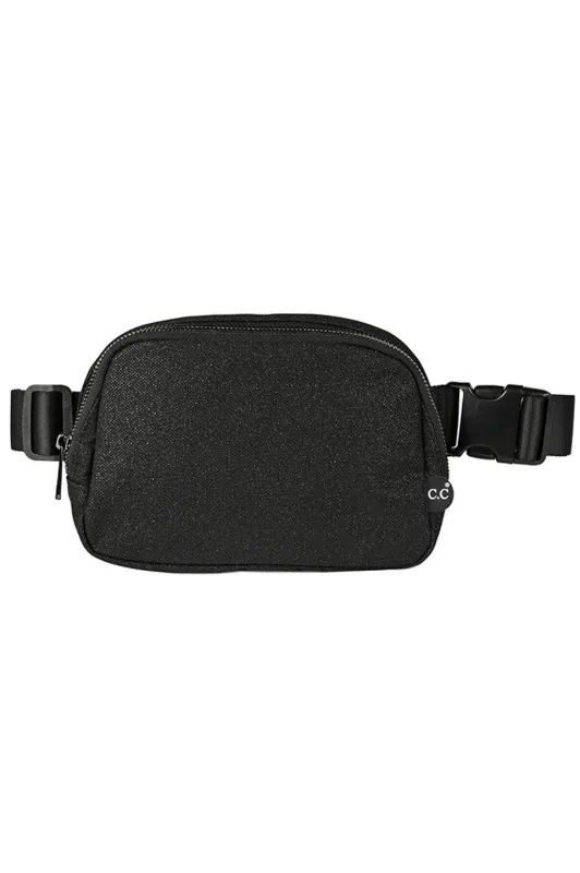 C.C Glitter Tiny Mesh Fanny Pack sold by Charming Charlie