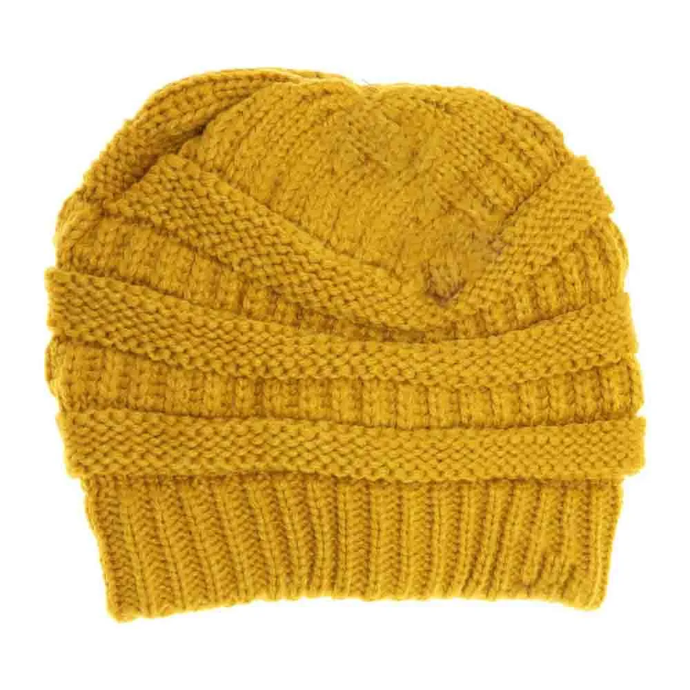 Classic Fuzzy Lined C.C Beanie sold by Charming Charlie product image thumbnail 3