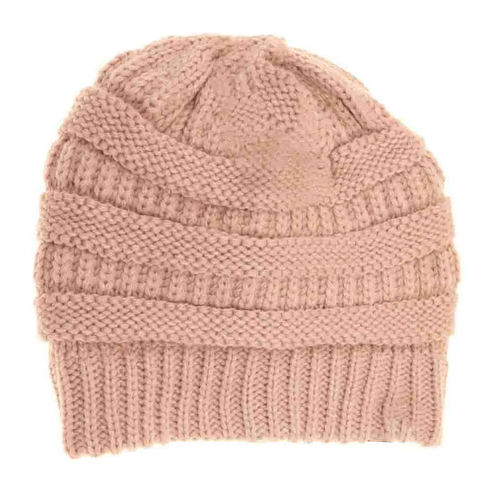 Classic Fuzzy Lined C.C Beanie sold by Charming Charlie product image thumbnail 4