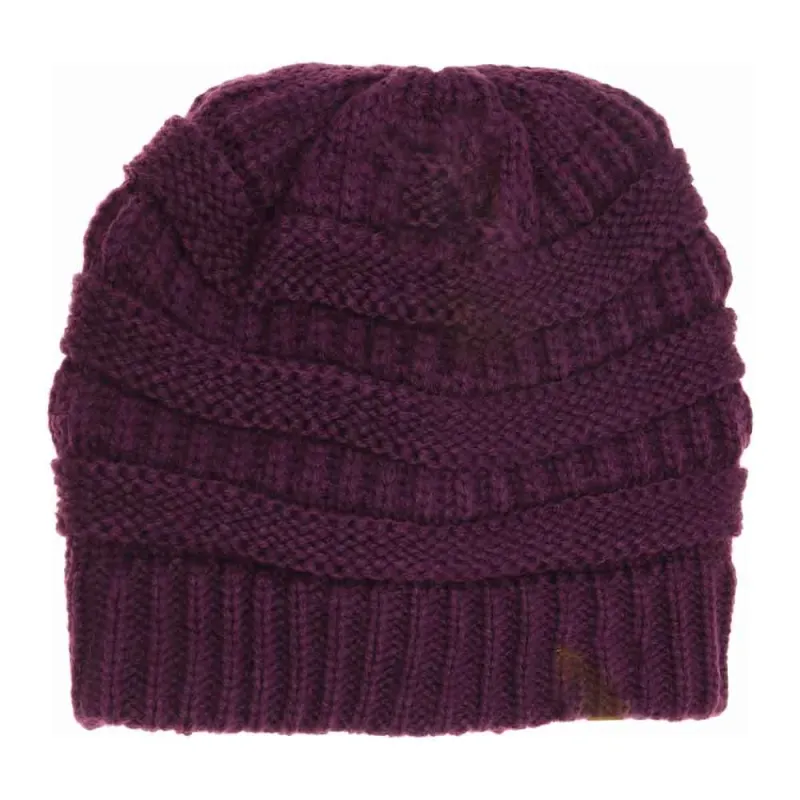 Classic Fuzzy Lined C.C Beanie made by Charming Charlie