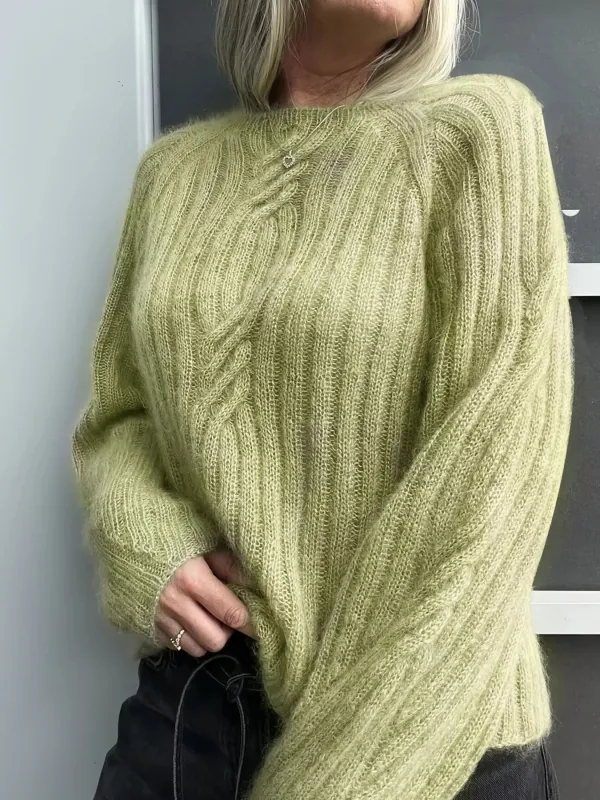 Cable-Knit Long Sleeve Knit Top sold by Charming Charlie