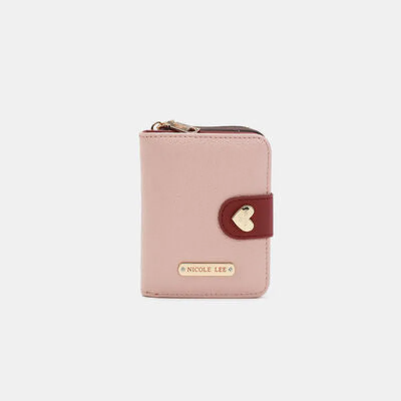 Nicole Lee USA Solid Heart Bifold Wallet sold by Charming Charlie