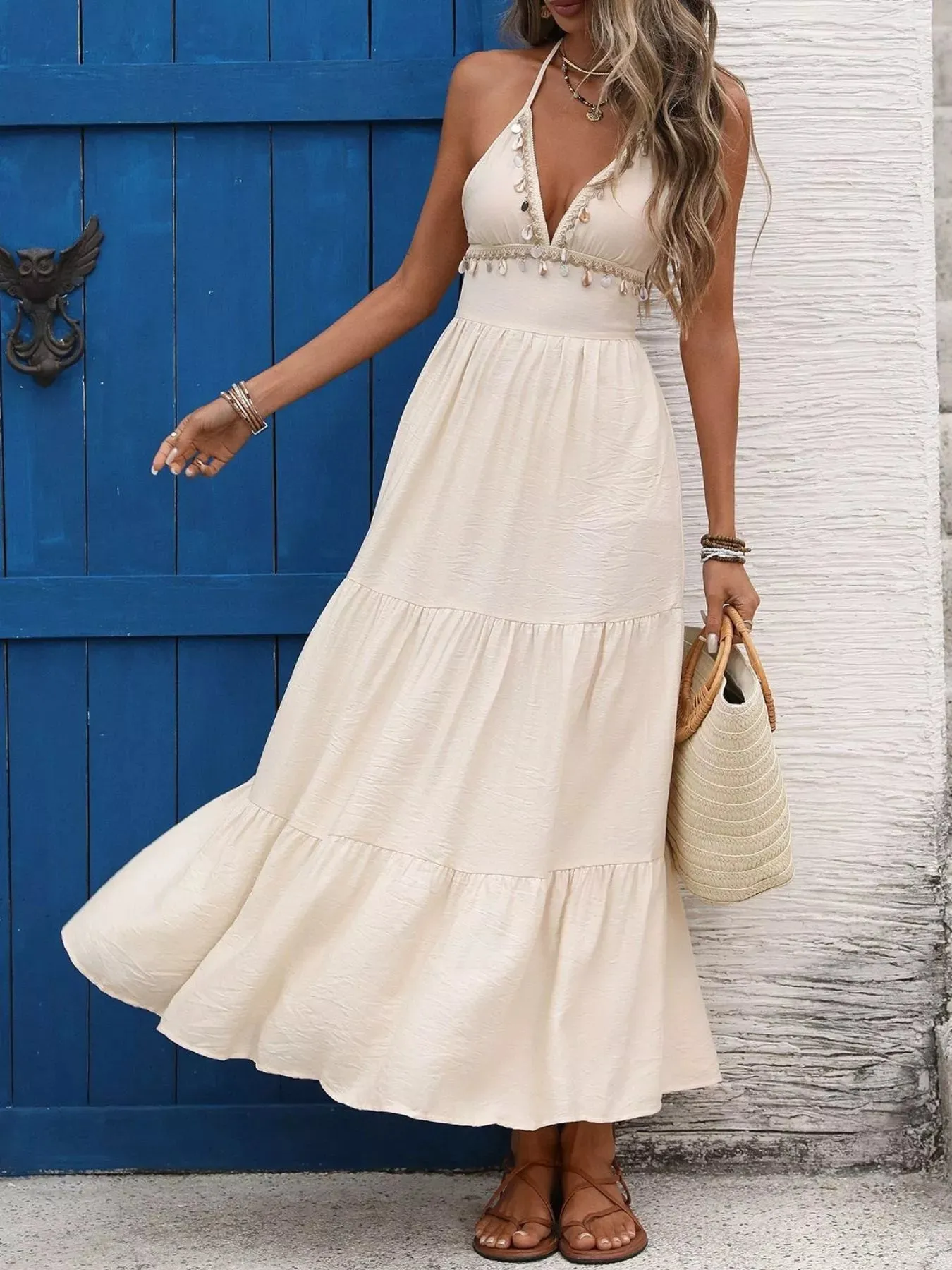 Halter Neck Tiered Dress sold by Charming Charlie product image thumbnail 5