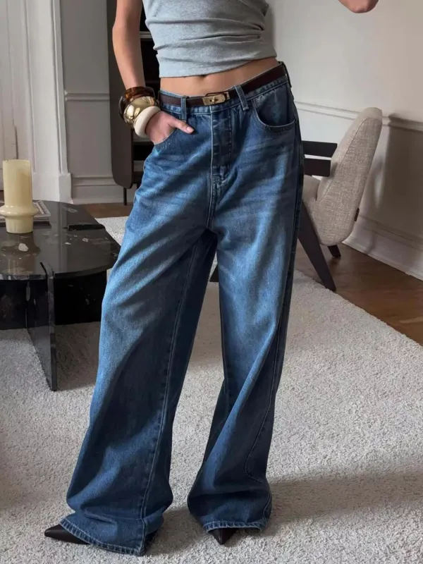 Wide Leg Relaxed Fit Jeans sold by Charming Charlie