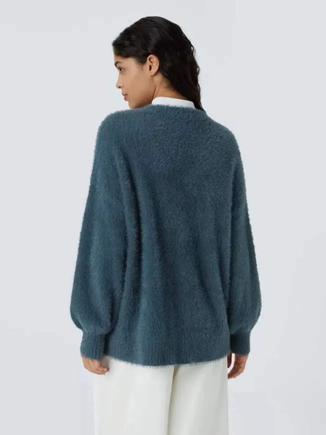 Cozy Knit Button-Down Cardigan sold by Charming Charlie product image thumbnail 5