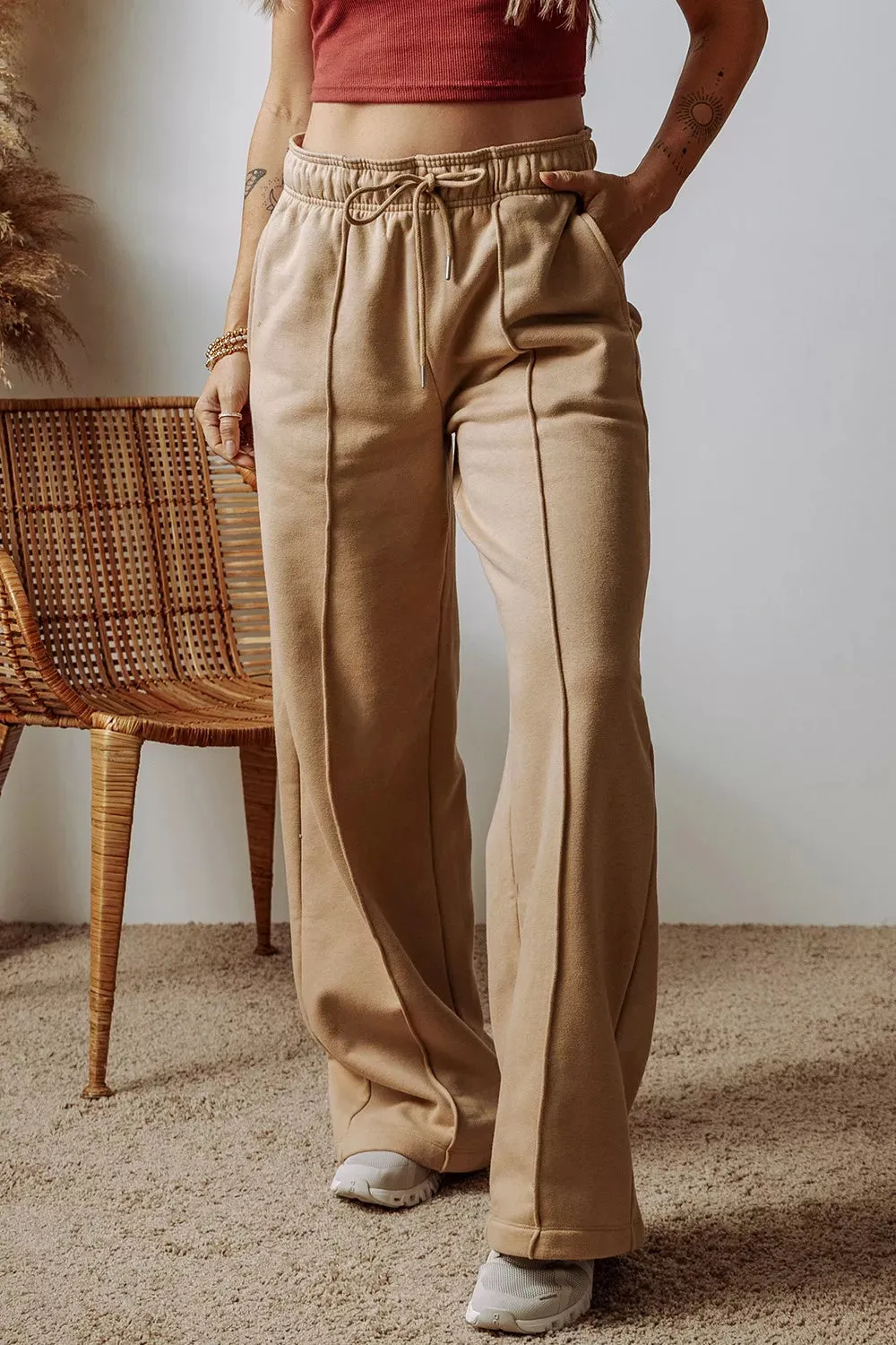 Wide Leg Drawstring Pants sold by Charming Charlie product image thumbnail 4
