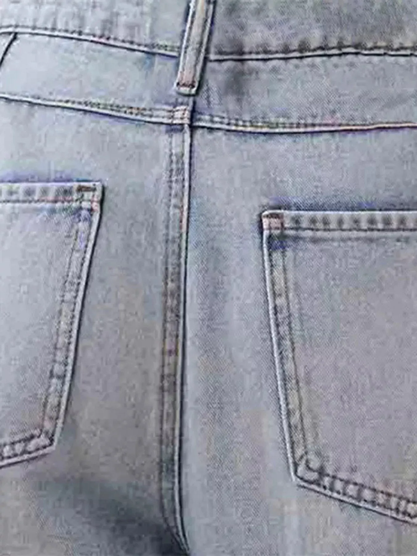 Distressed Wide Leg Jeans sold by Charming Charlie product image thumbnail 4