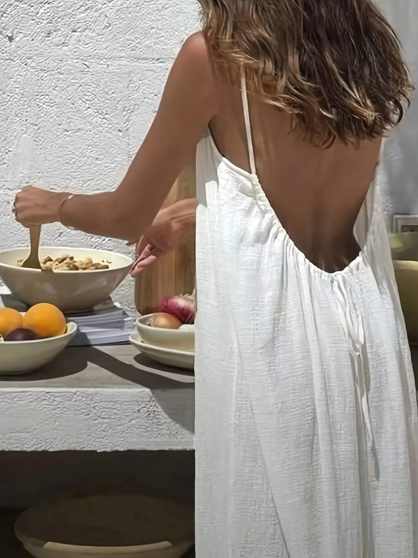 Backless Scoop Neck Maxi Dress sold by Charming Charlie product image thumbnail 3