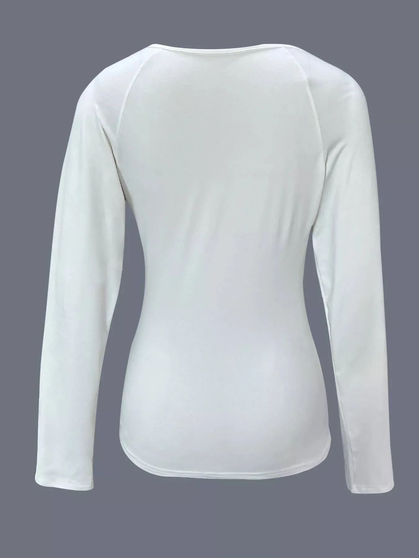 Lace Trim Long Sleeve T-Shirt sold by Charming Charlie product image thumbnail 5