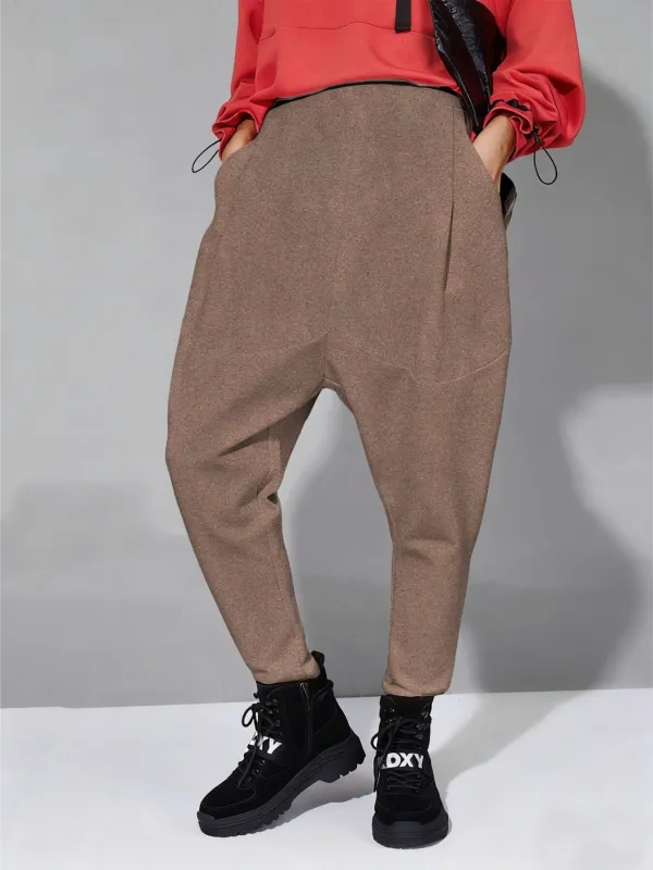 Loose Fit Harem Pants with Pockets sold by Charming Charlie