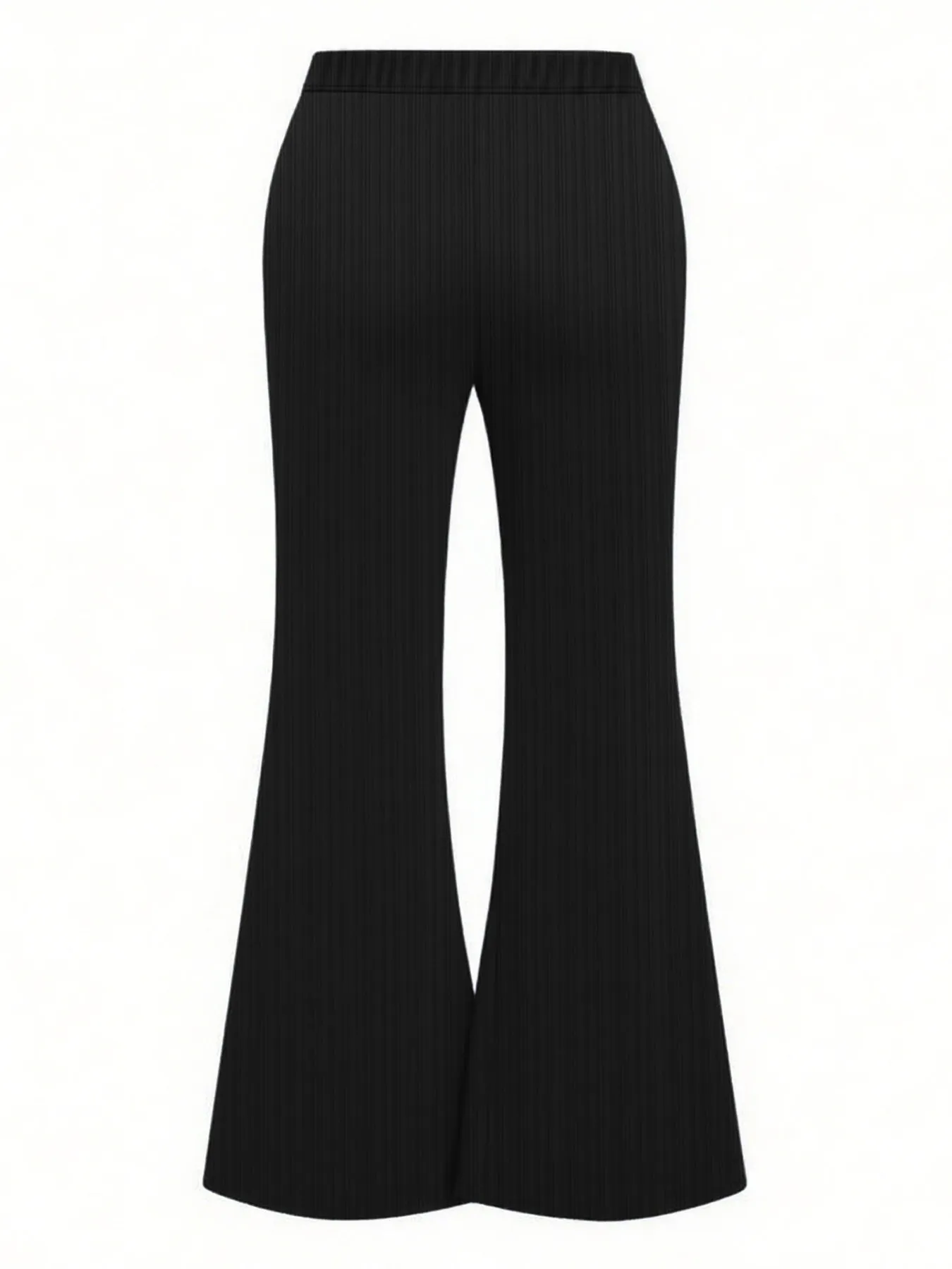 Plus Size High-Waisted Flare Pants sold by Charming Charlie product image thumbnail 4