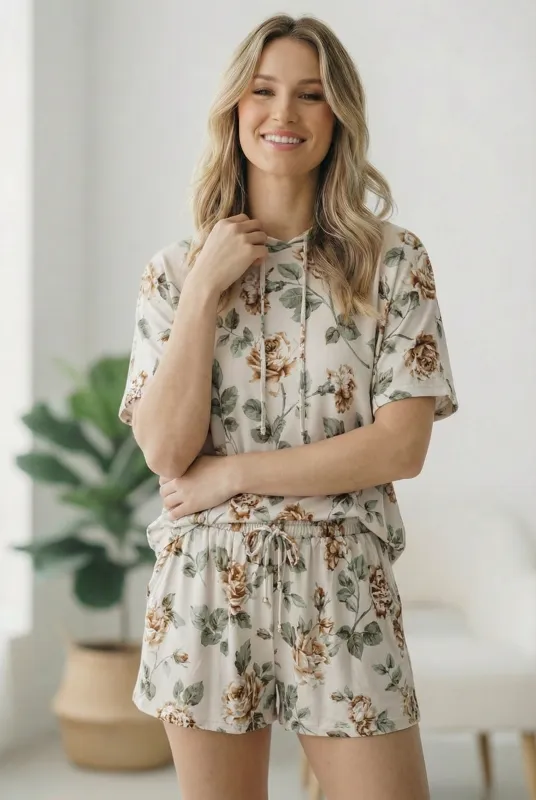 The Rosy Garden Lounge Set made by Charming Charlie