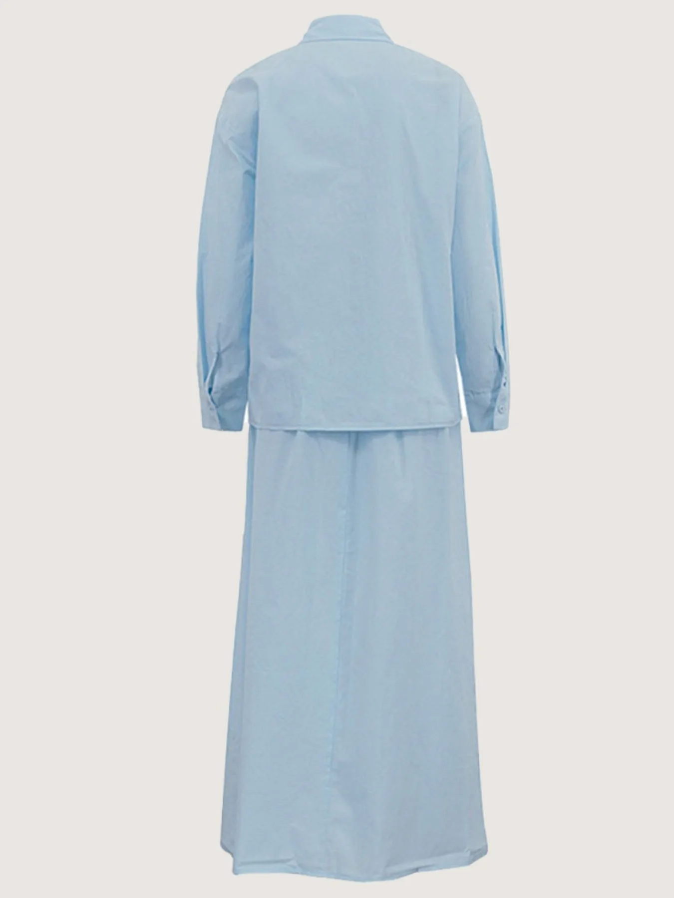 Tie-Front Shirt and Maxi Skirt Set sold by Charming Charlie product image thumbnail 5