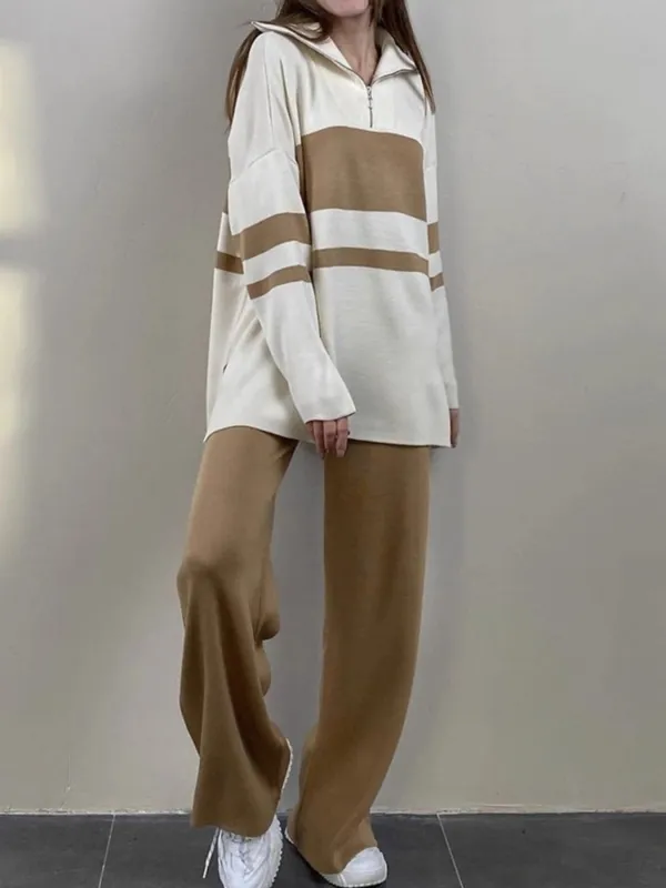 Long Sleeve Top and Pants Sweater Set sold by Charming Charlie