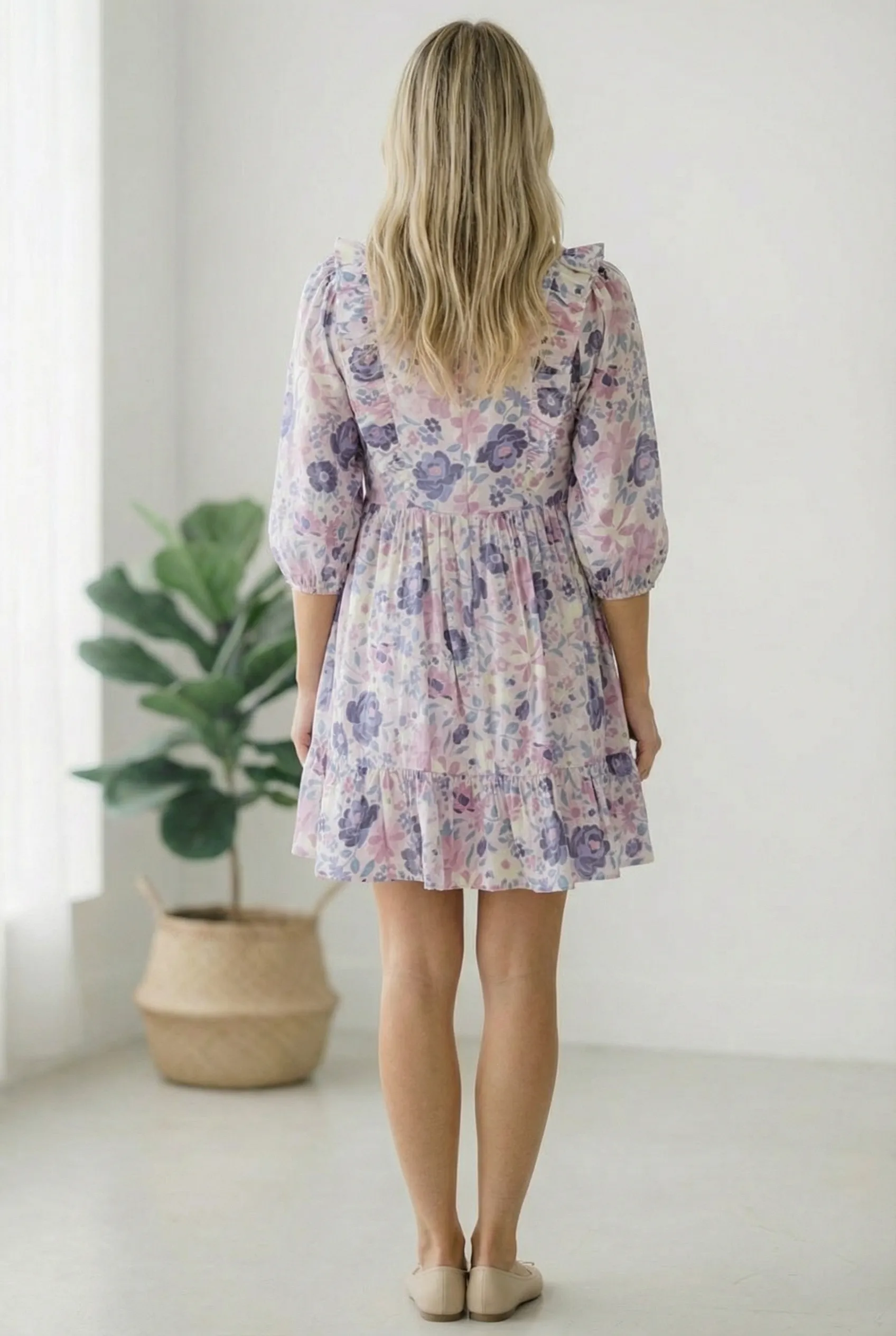The Sweet Serenade Floral Dress sold by Charming Charlie product image thumbnail 2