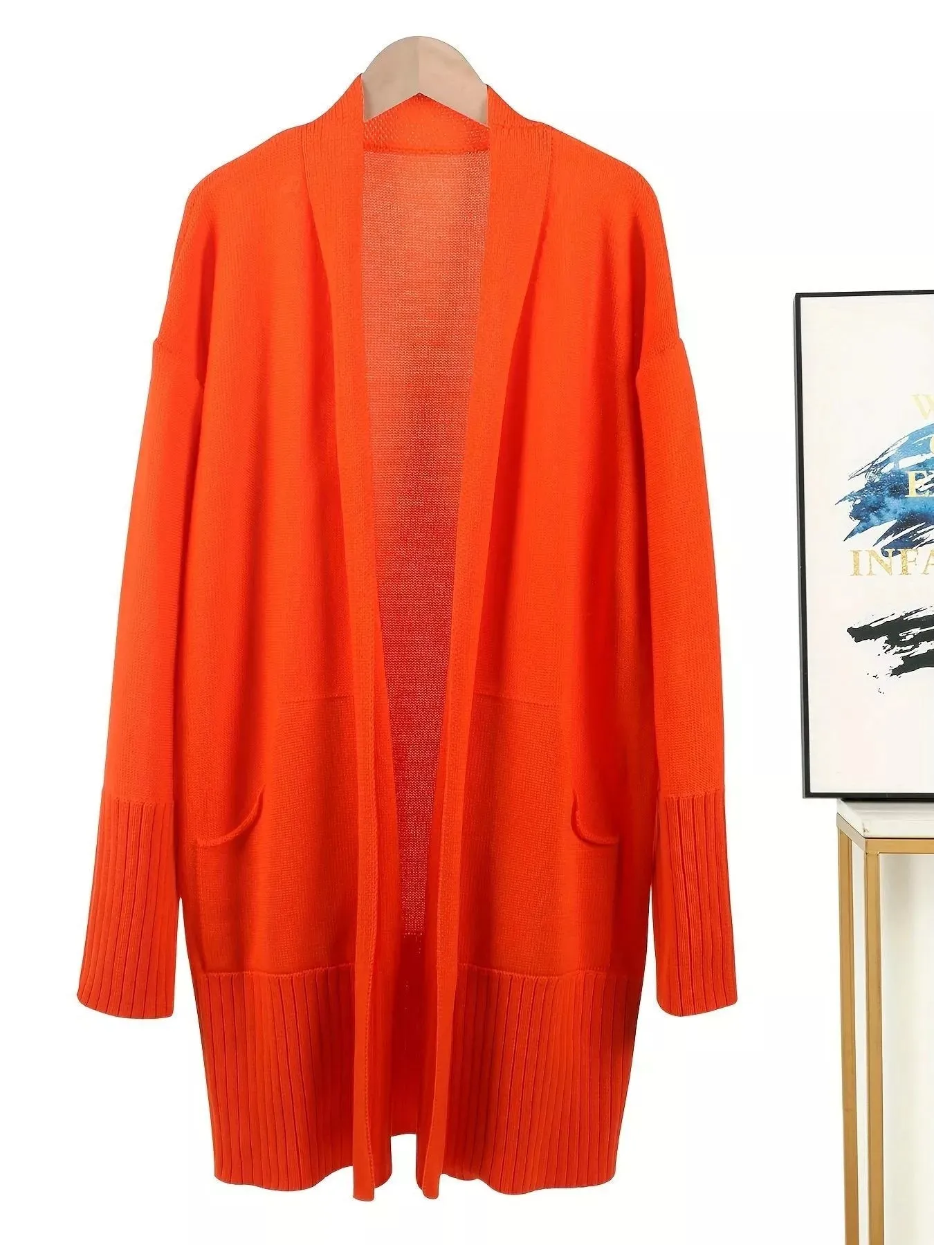 Open-Front Knit Cardigan sold by Charming Charlie product image thumbnail 2