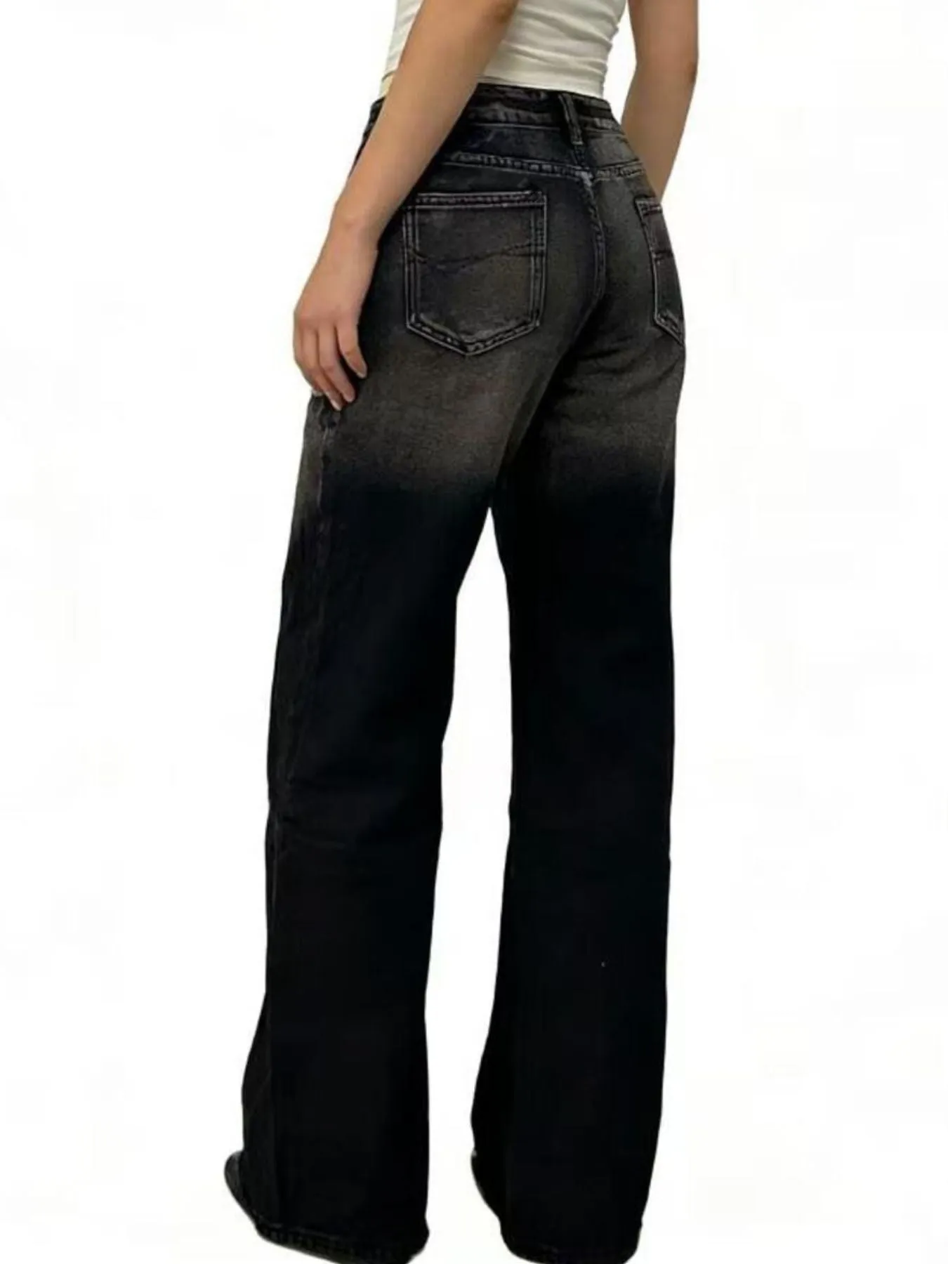 Washed Wide Leg Jeans sold by Charming Charlie product image thumbnail 4