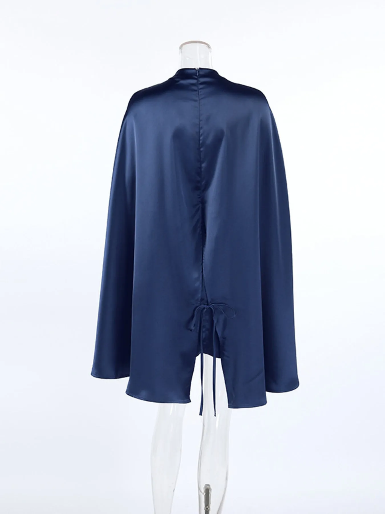 Mock Neck Cape Sleeve Mini Dress sold by Charming Charlie product image thumbnail 4