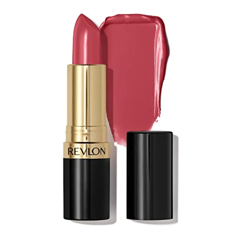 REVLON Super Lustrous Lipstick, Creamy Formula For Soft, Fuller-Looking Lips, Moisturized Feel, Pink Velvet, 0.15 oz made by Revlon