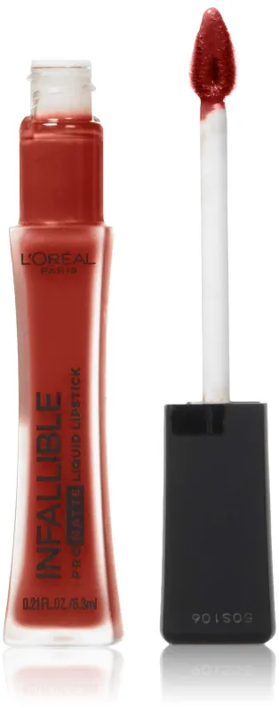 L'Oreal Paris Makeup Infallible Pro Matte Les Macarons Scented Matte Liquid Lipstick, Highly Pigmented, Longwear, Waterproof and Smudge Proof made by Charming Charlie