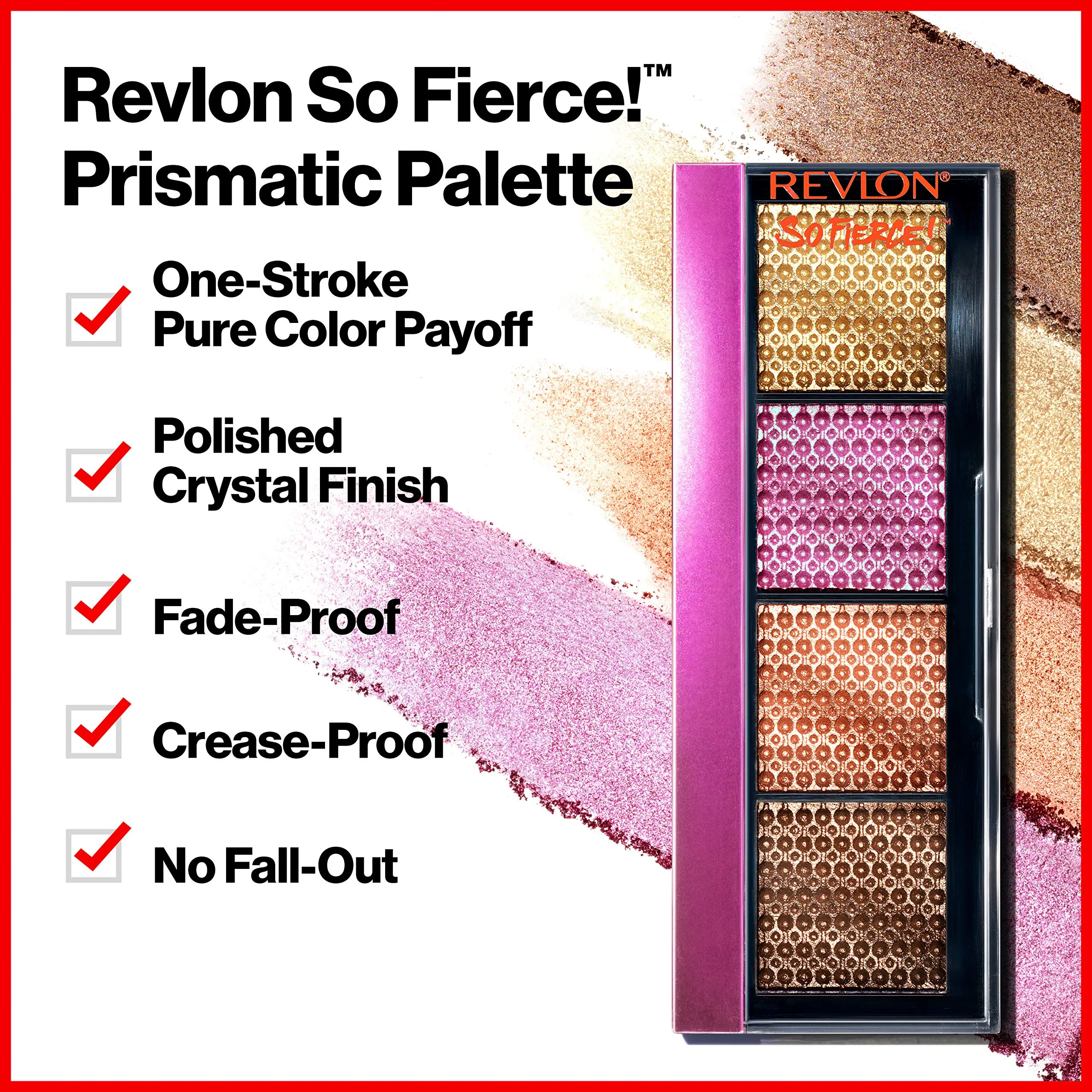 REVLON So Fierce! Prismatic Shadow Palette sold by Charming Charlie product image thumbnail 2