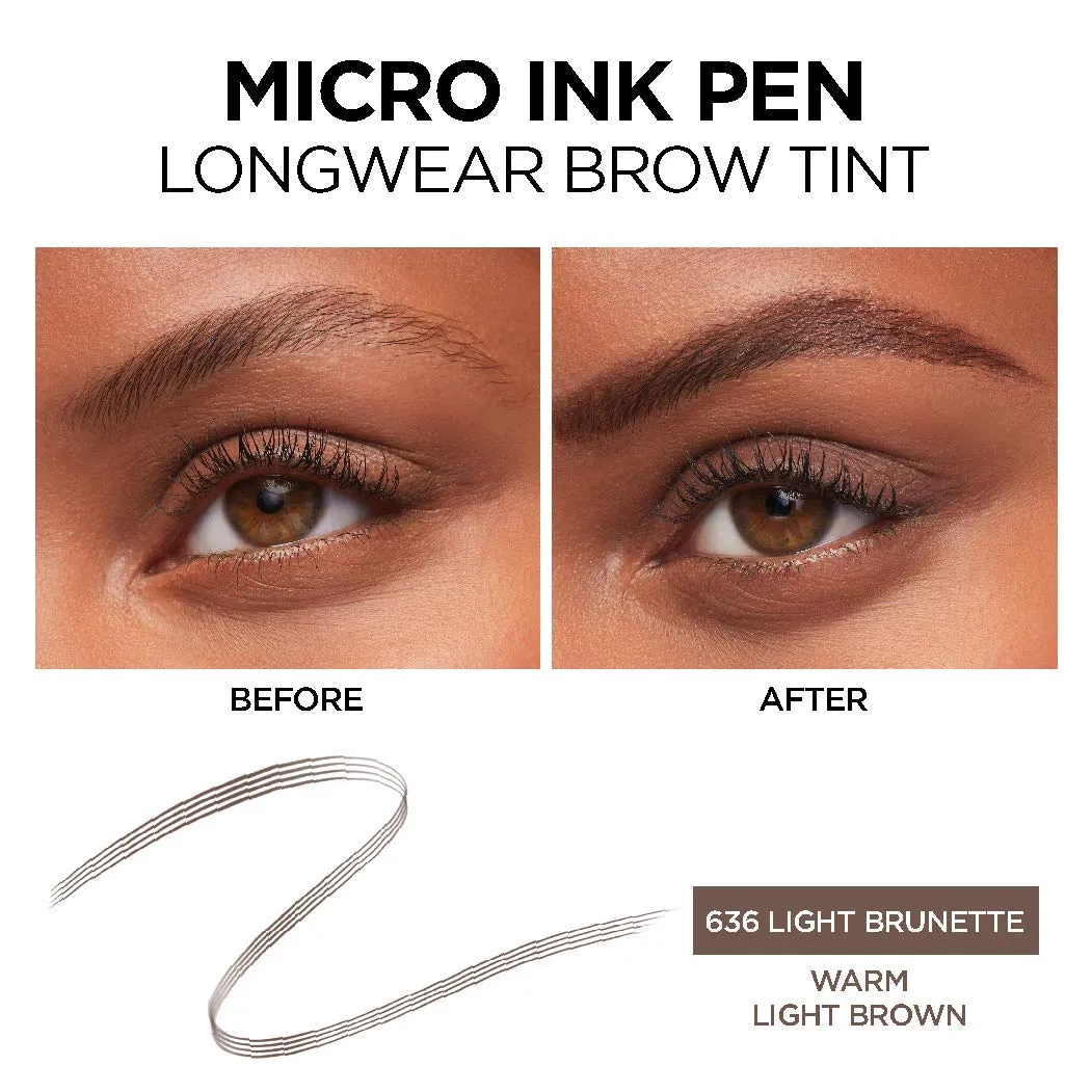 L'Oreal Paris Brow Stylist Micro Ink Pen by Brow Stylist, Up to 48HR Wear sold by Charming Charlie product image thumbnail 4