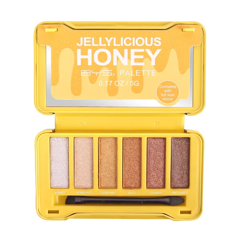 BYS On-The-Go Eyeshadow Palette,Six Shades with Mirror and Applicator made by Charming Charlie