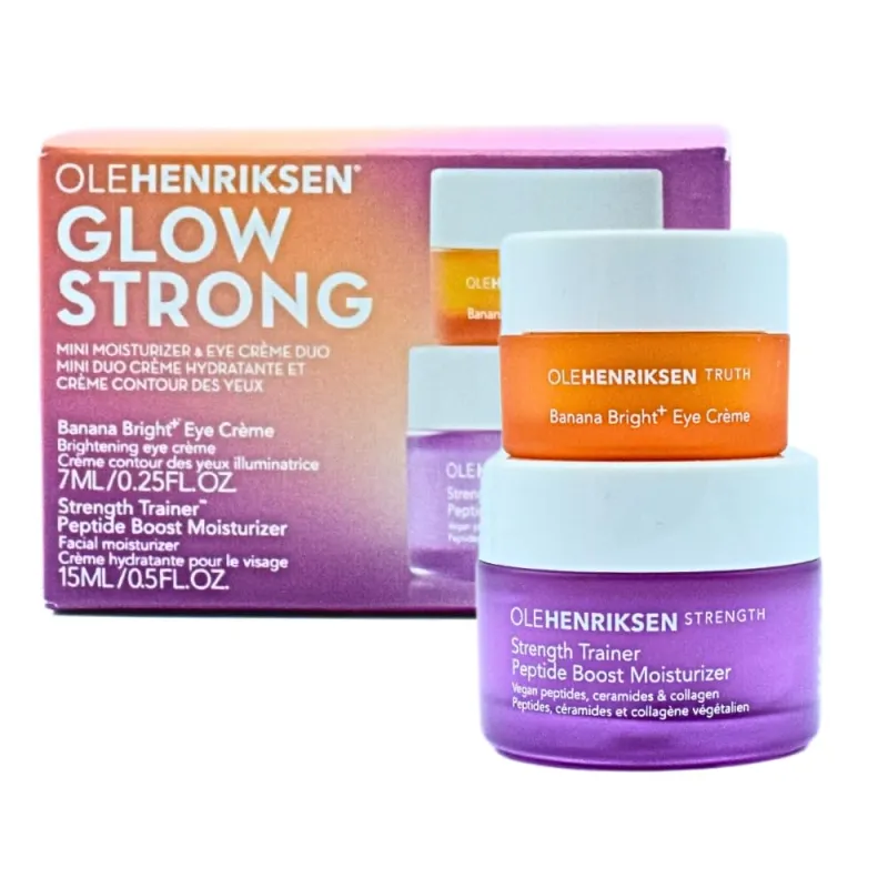 OLEHENRIKSEN Glow Strong Mini Moisturizer + Eye Cream Duo made by Ole Henriksen