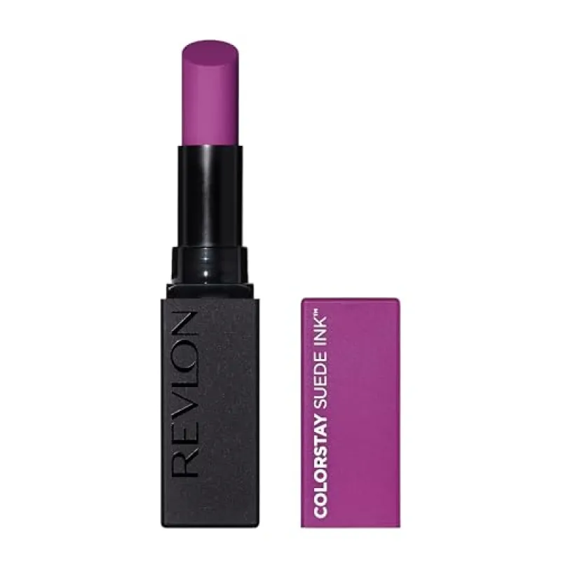 REVLON Lipstick, ColorStay Suede Ink, Built-in Primer sold by Charming Charlie