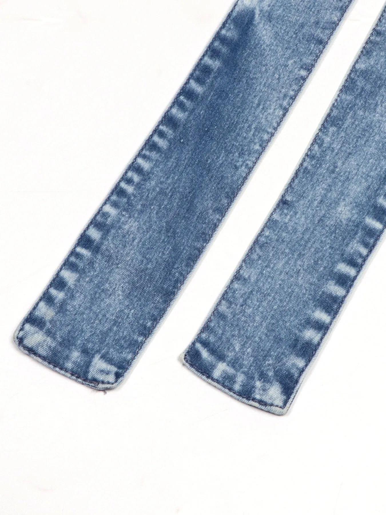 Halter Neck Button-Front Denim Dress sold by Charming Charlie product image thumbnail 4