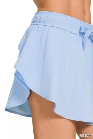 Zenana Soft Woven Active Skorts sold by Charming Charlie product image thumbnail 5