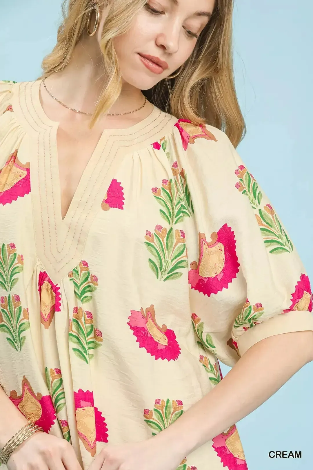 Umgee Abstract Print Mini Dress sold by Charming Charlie product image thumbnail 4