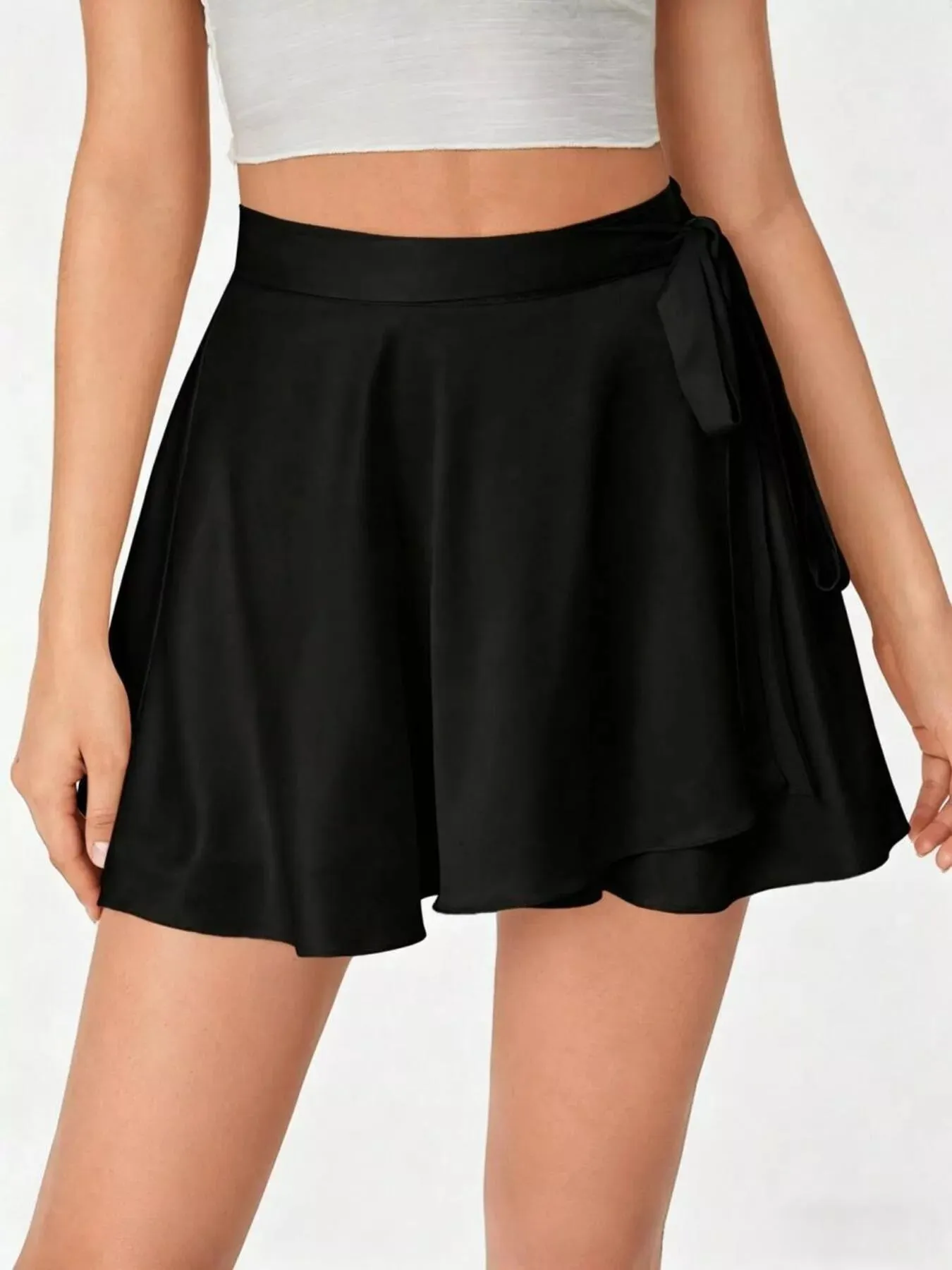 Elastic Waist Mini Skirt sold by Charming Charlie product image thumbnail 2