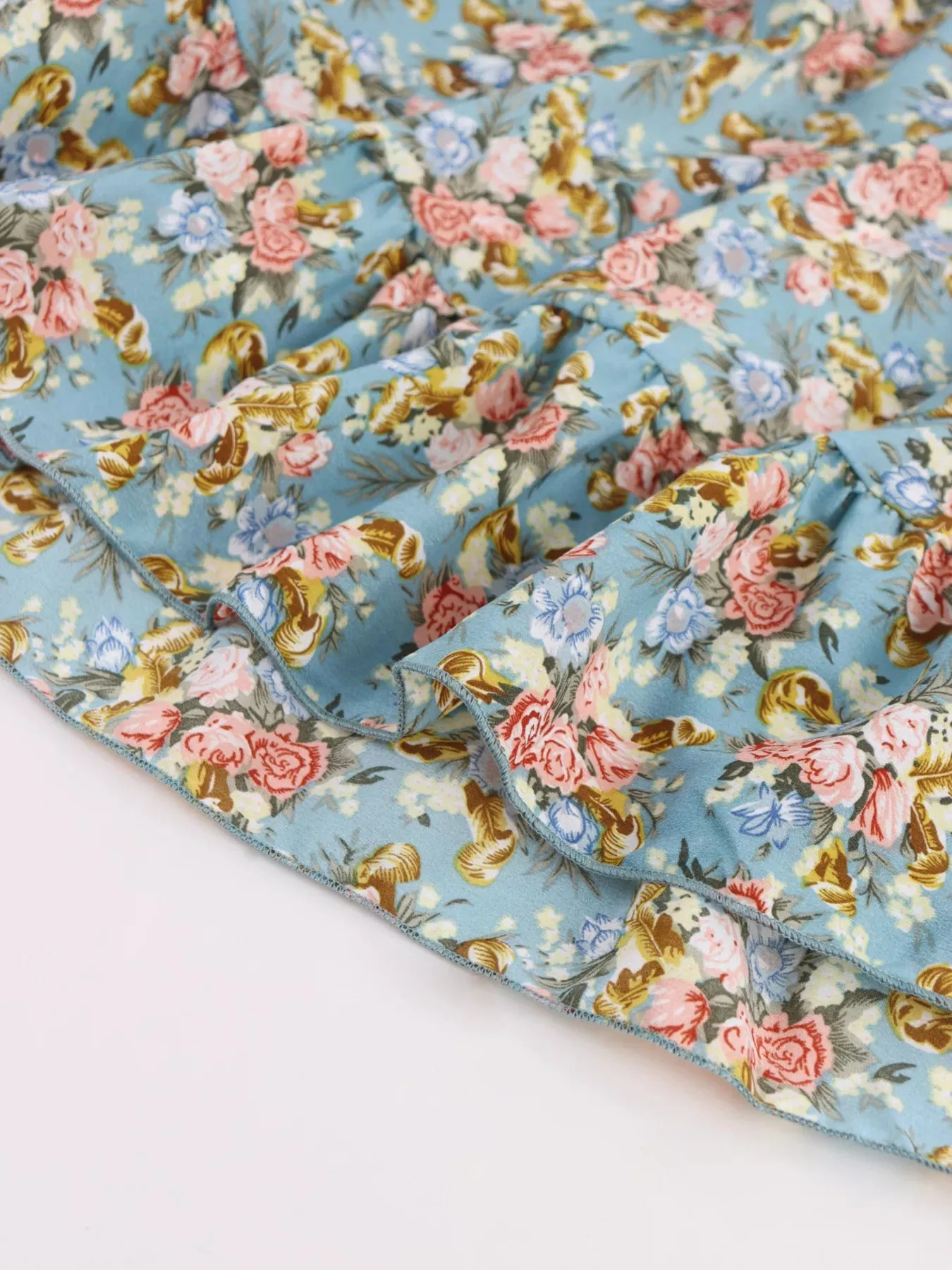 Floral Print Halter Neck Mini Dress sold by Charming Charlie product image thumbnail 5
