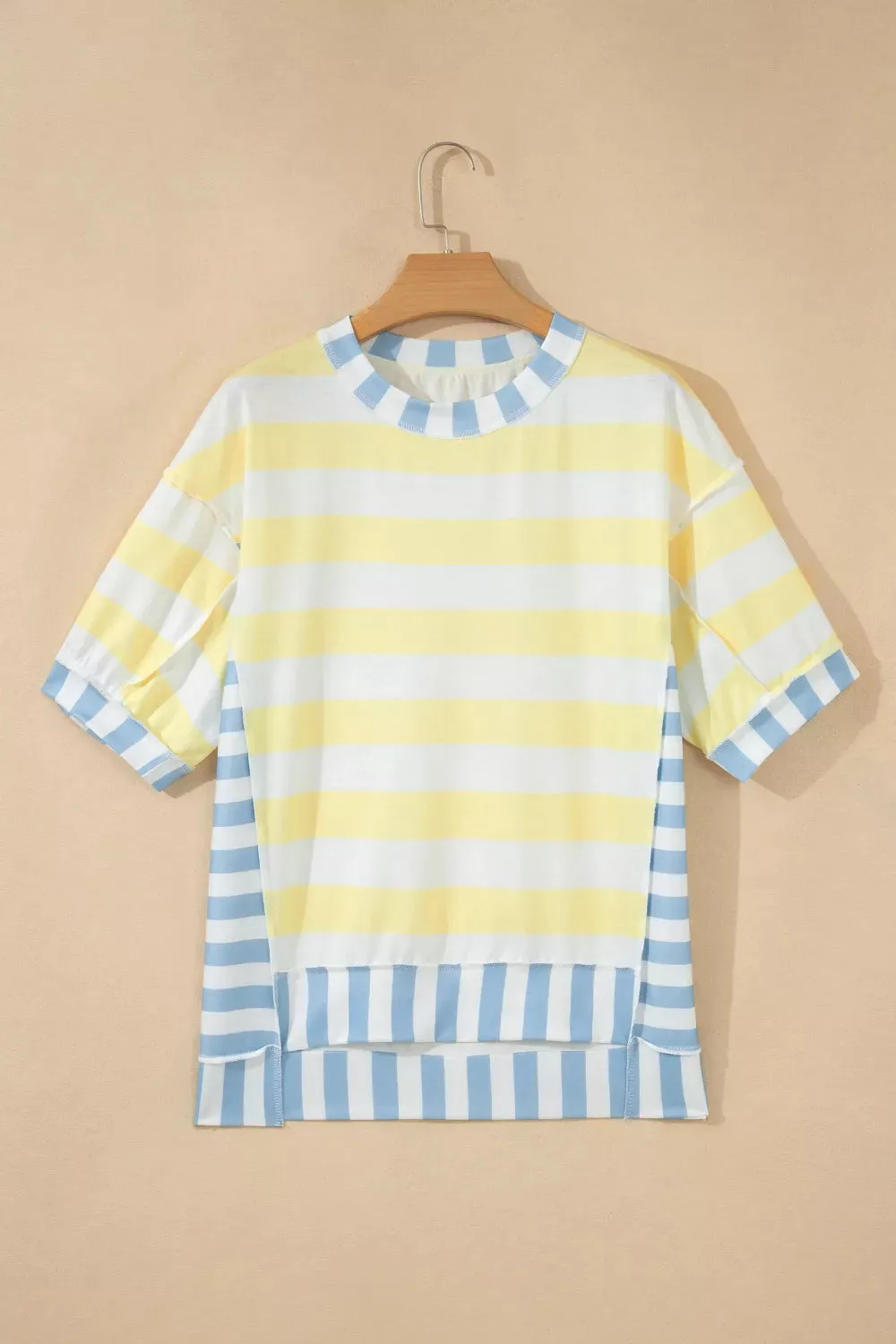 Striped Casual Half Sleeve Top sold by Charming Charlie product image thumbnail 4