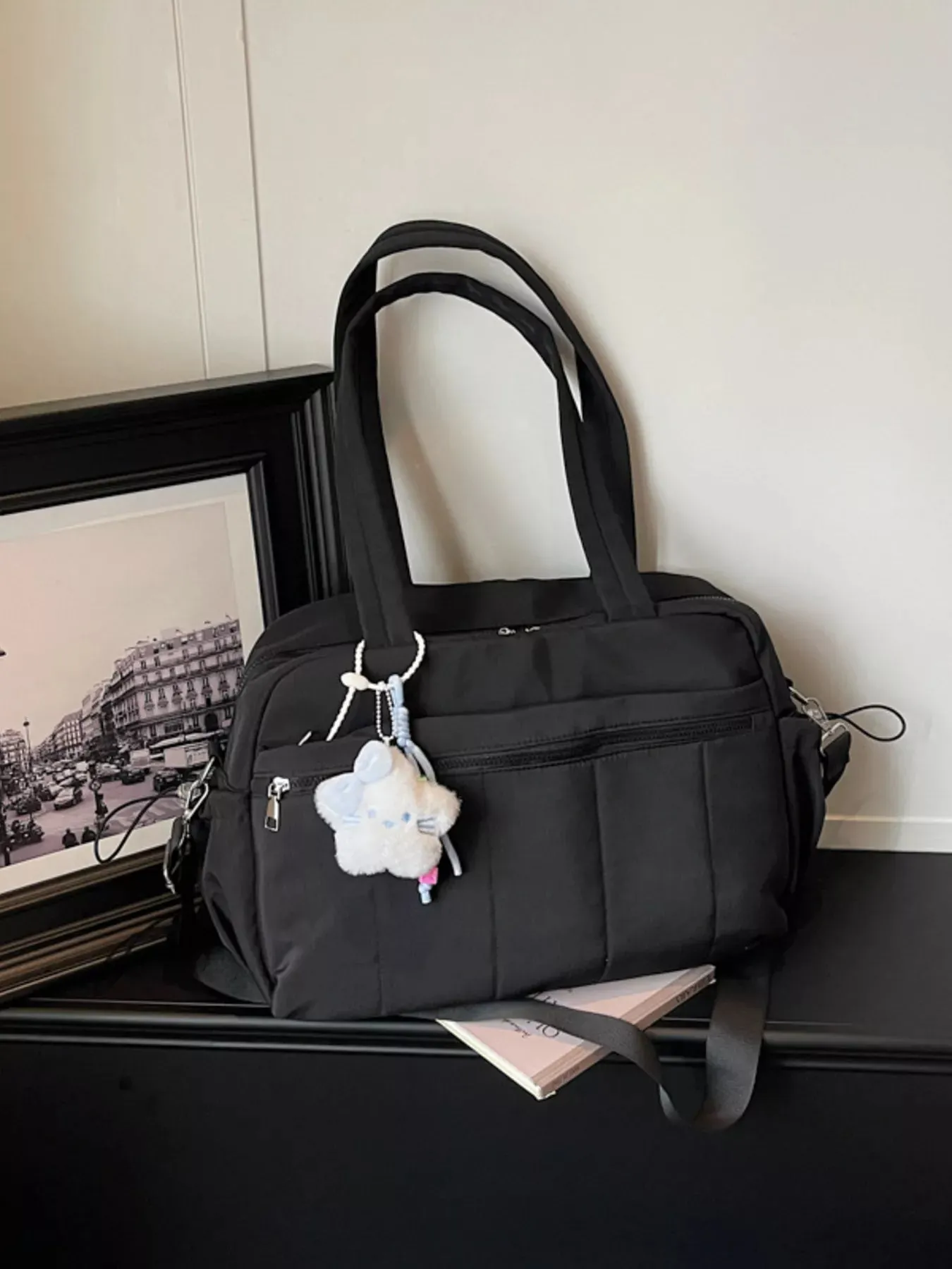 Nylon Lightweight Duffel Bag sold by Charming Charlie