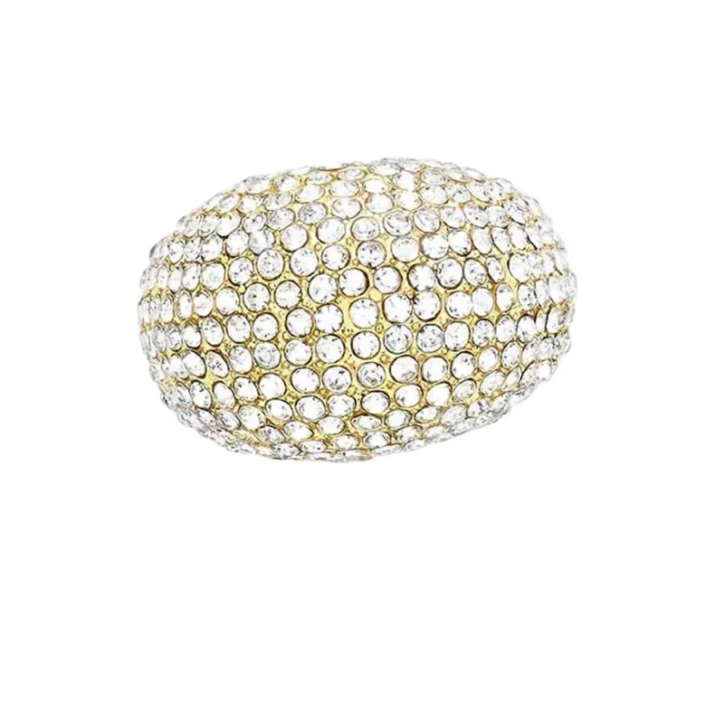 Crystal Pave Dome Stretch Ring made by Charming Charlie
