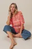 BiBi Openwork Fringed Knit Cover Up sold by Charming Charlie