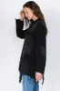 American Bazi Distressed Frayed Hem Denim Jacket sold by Charming Charlie